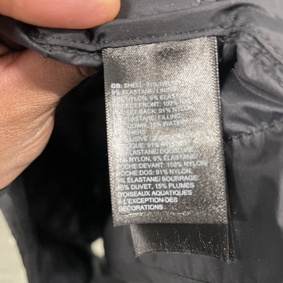 The North Face Stretch Down Parka in Aviator Navy Size L #C4206 - Picture 10 of 16